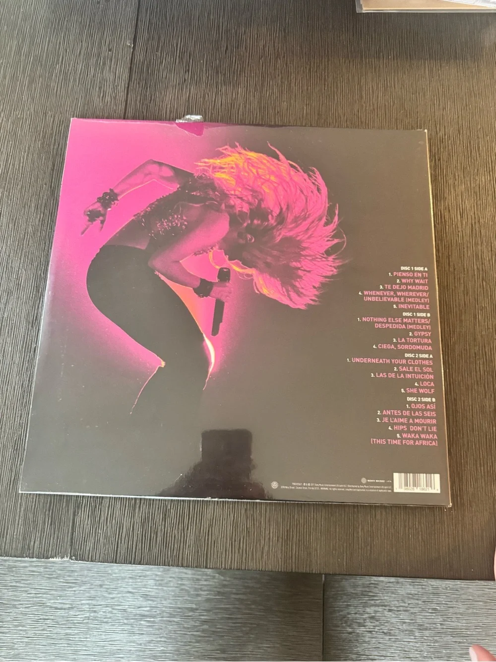 Limited Release NWT Shakira Live From Paris RSD Vinyl